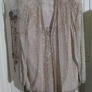 Dinner gown and jacket